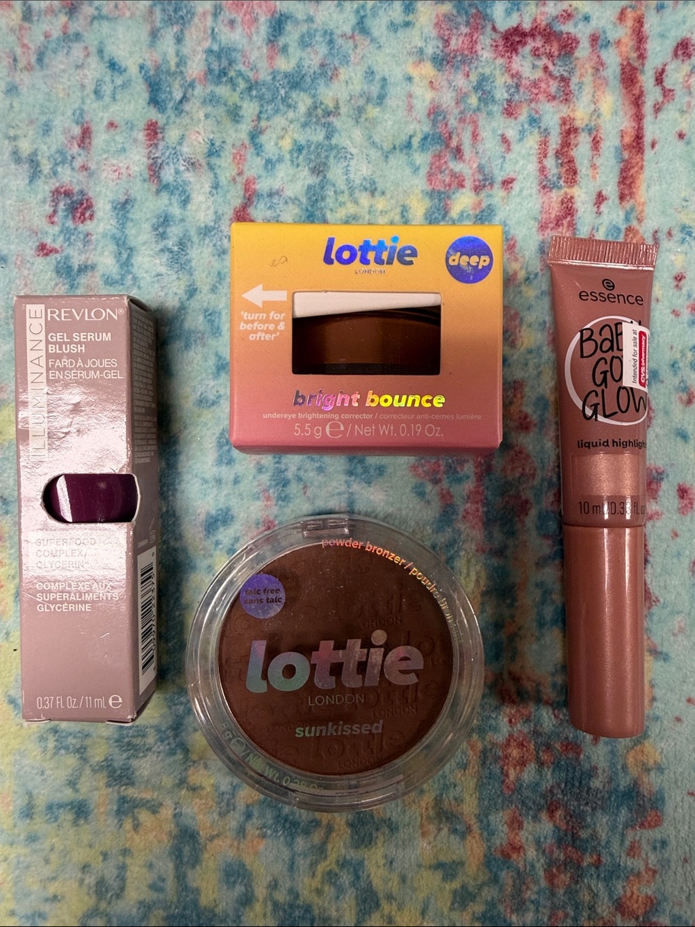 Lot of make up Bright Bounce Undereye Corrector - Deep (Brown)